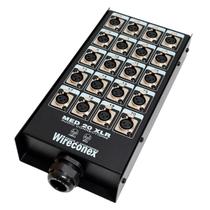 Painel Multicabo 20 Vias Com Conectores Xlr Medusa Wireconex Painel Multicabo 20 Vias Com Conectores Xlr Medusa Wireconex