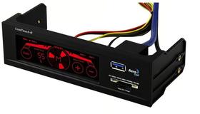 Painel Multicontrolador de Fan AeroCool CoolTouch-R TouchScreen EN51554 Preto