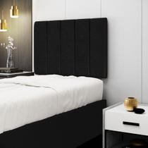 Painel Nashira 100 / A-012 Couro Preto