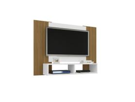 Painel Navi Branco Ripado Bechara Móveis Painel Navi Branco Ripado Bechara Móveis
