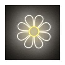 Painel Neon Flor Margarida Daisy Decoração Festa Quarto Painel Neon Flor Margarida Daisy Decoração Festa Quarto