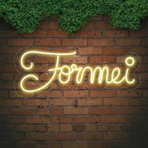 Painel Neon Formei Festa Decoração