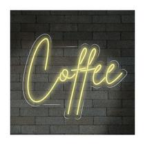 Painel Neon Led Coffee Luz Decoração Restaurante Café Painel Neon Led Coffee Luz Decoração Restaurante Café