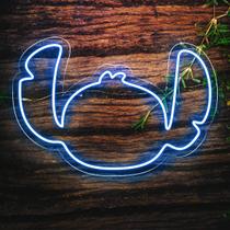Painel Neon Led Desenho Stitch Luminária Decorativa Disney Painel Neon Led Desenho Stitch Luminária Decorativa Disney