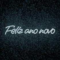 Painel Neon Led Feliz ano novo Decoração Festa Reveilon 2024 Painel Neon Led Feliz ano novo Decoração Festa Reveilon 2024