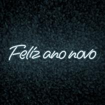 Painel Neon Led Feliz ano novo Decoração Festa Reveilon 2024 Painel Neon Led Feliz ano novo Decoração Festa Reveilon 2024