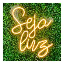 Painel Neon Led Seja Luz para Festa, Quarto, Decoração
