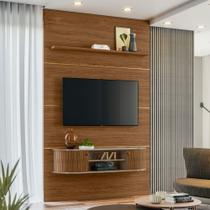 Painel p/ TV Monte Carlo Home Piso ao teto, com Rack Suspenso para TVs de até 65 polegadas Pratikza Painel p/ TV Monte Carlo Home Piso ao teto, com Rack Suspenso para TVs de até 65 polegadas Pratikza