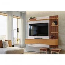 Painel P- Tvs Até 65 Europa Off White Perolizado-tauari Ripado - Lukaliam Painel P- Tvs Até 65 Europa Off White Perolizado-tauari Ripado - Lukaliam