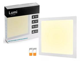 Painel Paflon Led Quadrado Embutir Branco Neutro 25w