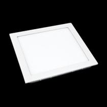 Painel Paflon Luminária Embutir Quadrada Branca Flat Led 18w - LUMANTI