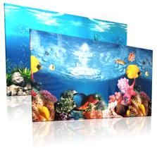 Painel para aquário dupla face 1m x 50cm