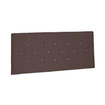 Painel para Cama Box King Tânia Suede Café