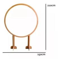 Painel Para decoração de Festas 4 Partes Mdf Cru