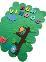 Painel Para Decoração Sala De Aula - Bem Vindos Painel Para Decoração Sala De Aula - Bem Vindos