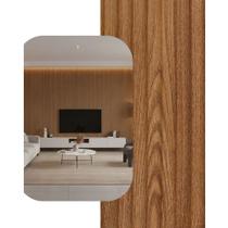 Painel para Parede de Fibra de Bambu WPC Canela Canelado 2,90 de Altura Painel para Parede de Fibra de Bambu WPC Canela Canelado 2,90 de Altura