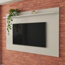 Painel Para TV 160cm Quarto Sala Para TV 60 Sirius 1.6 Patrimar Off White Painel Para TV 160cm Quarto Sala Para TV 60 Sirius 1.6 Patrimar Off White