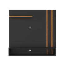 Painel Para TV 32 Polegadas Com 2 Nichos Preto- GKMOVEIS