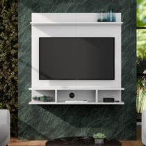 Painel Para Tv 32 Polegadas Com Prateleira Smart Plus Quarto Sala Ripado Onix - Diversas Cores
