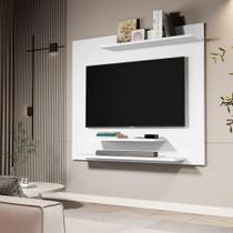 Painel para Tv 40" Polegadas Suporte Smart Plus Sala Com Estantes Dubai