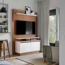 Painel para TV 40 Polegadas Weels Freijó com Off White 122 cm