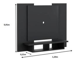 Painel Para Tv 48 Preto Riviera Onix Quarta Divisao