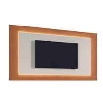 Painel Para TV 58 Polegadas com Led Grécia Mavaular Naturale/Off White