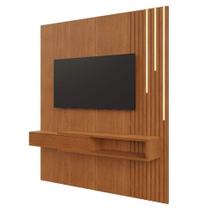Painel Para TV 65'' Impérium Gaveta C/ Nicho LED Cascata 100% MDF COR:NATURALLE/OFF WHITE