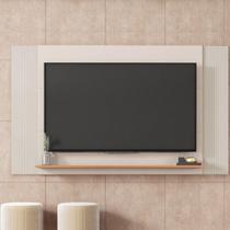 Painel para TV 65" Mondrian 180CM MDP Off White Caemmun Móveis Painel para TV 65" Mondrian 180CM MDP Off White Caemmun Móveis