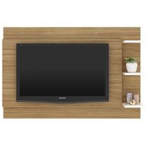 Painel Para Tv 65 Polegadas 180cm PL3002 Natural Off White Tecno Mobili