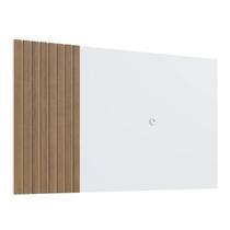 Painel Para TV 65 Polegadas Ripado 180cm Branco Mel PRODDY
