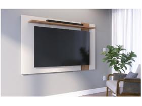 Painel para TV 70 Polegadas Leme Off White e Freijó