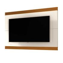 Painel Para TV 75 Pol Ripado 1.8 Brunt EAX Móveis Off White/Cedro Painel Para TV 75 Pol Ripado 1.8 Brunt EAX Móveis Off White/Cedro