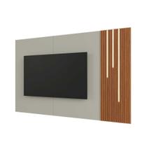 Painel Para Tv 75 Ripado C Led Cascata Valencia