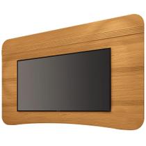 Painel Para TV 80 Pol Orgânico 200cm Ermione B01 Cinamomo - Lyam Decor