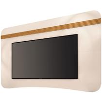 Painel Para TV 80 Pol Orgânico 200cm Ermione B01 Off White Cinamomo - Lyam Decor Painel Para TV 80 Pol Orgânico 200cm Ermione B01 Off White Cinamomo - Lyam Decor