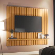 Painel para TV Ambiente Link 1.6 Cinamomo HB Móveis Painel para TV Ambiente Link 1.6 Cinamomo HB Móveis