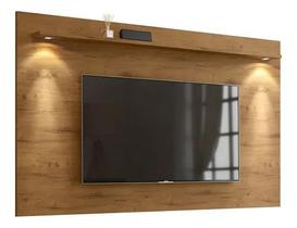 Painel para tv aspen 1,80 largura madeira canela