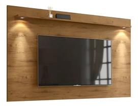 Painel para tv aspen 2,20 largura madeira canela