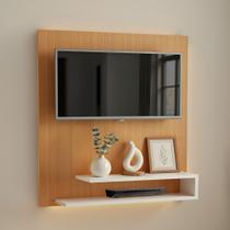 Painel Para Tv Até 32 Polegadas Ripado Com Prateleira Painel Para Tv Até 32 Polegadas Ripado Com Prateleira