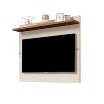 Painel para TV Suspenso Quarto ate 40" Sala Pequena Vivare 1.08 Giga Moveis