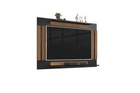 Painel para Tv Até 42'' Catar Jm3 Móveis- Preto/ Nature Painel para Tv Até 42'' Catar Jm3 Móveis- Preto/ Nature