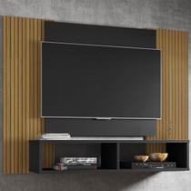Painel para TV Até 42 Polegadas Bonfim Preto Fosco - Pnr Móveis