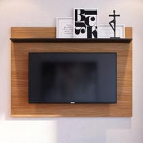 Painel para TV até 42 Polegadas Maia 135cm Suporta 52kg Noce Milano Preto Fosco Painel para TV até 42 Polegadas Maia 135cm Suporta 52kg Noce Milano Preto Fosco