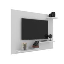 Painel para TV até 43 Polegadas 3 Prateleiras Denver 110cm Branco - J Carvalho Painel para TV até 43 Polegadas 3 Prateleiras Denver 110cm Branco - J Carvalho