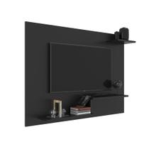 Painel para TV até 43 Polegadas 3 Prateleiras Denver 110cm Preto - J Carvalho Painel para TV até 43 Polegadas 3 Prateleiras Denver 110cm Preto - J Carvalho