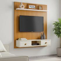Painel Para Tv até 45 polegadas 2 Portas Estante Prateleira