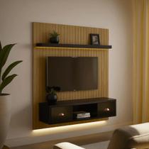Painel Para Tv até 45 polegadas 2 Portas Estante Prateleira