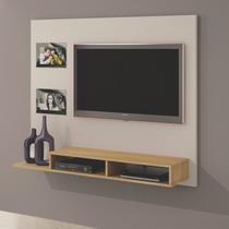 Painel para TV até 46 Polegadas MDF 145cmx120cm 2 Prateleiras Hades