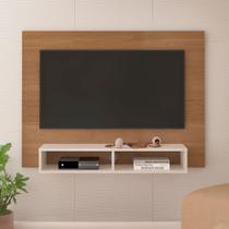 Painel para TV até 50 com 2 Nichos Artely Flash Cor Cinamomo com Off White Painel para TV até 50 com 2 Nichos Artely Flash Cor Cinamomo com Off White